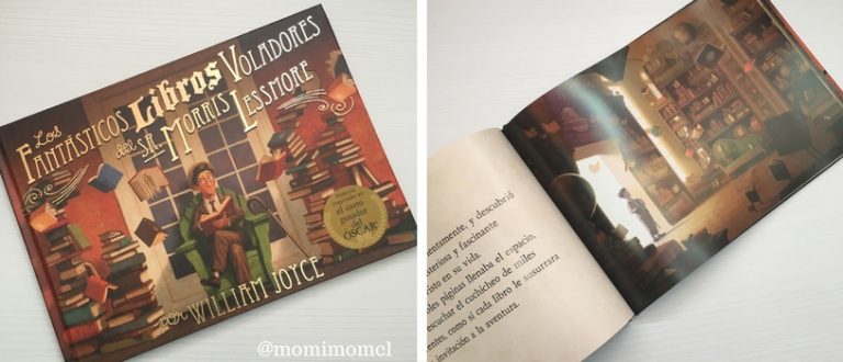 "Los fantásticos libros voladores del Señor Morris Lessmore", un cuento